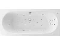 Акриловая ванна Excellent Oceana WAEX.OCE17.ULTRA 170x75 см, встраиваемая, с гидромассажем, белая, с каркасом, со сливом-переливом