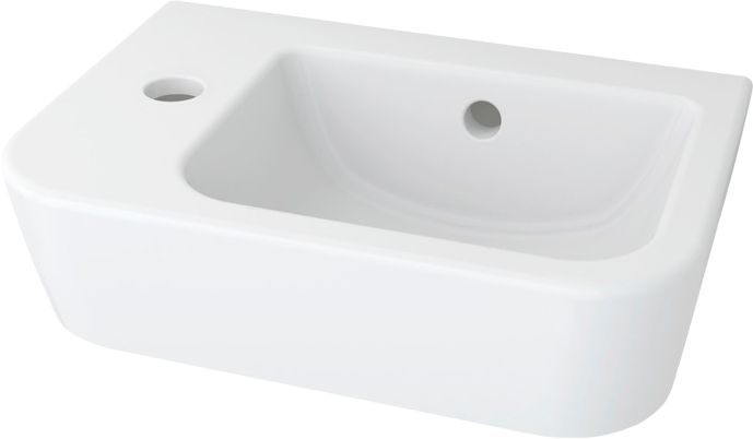 Комплект Раковина маленькая Lavinia Boho One 33310001L + Донный клапан Wellsee Drainage System 182134000 хром + Сифон 182103000 хром