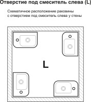 Комплект Раковина маленькая Lavinia Boho One 33310001L + Донный клапан Wellsee Drainage System 182134000 хром + Сифон 182103000 хром