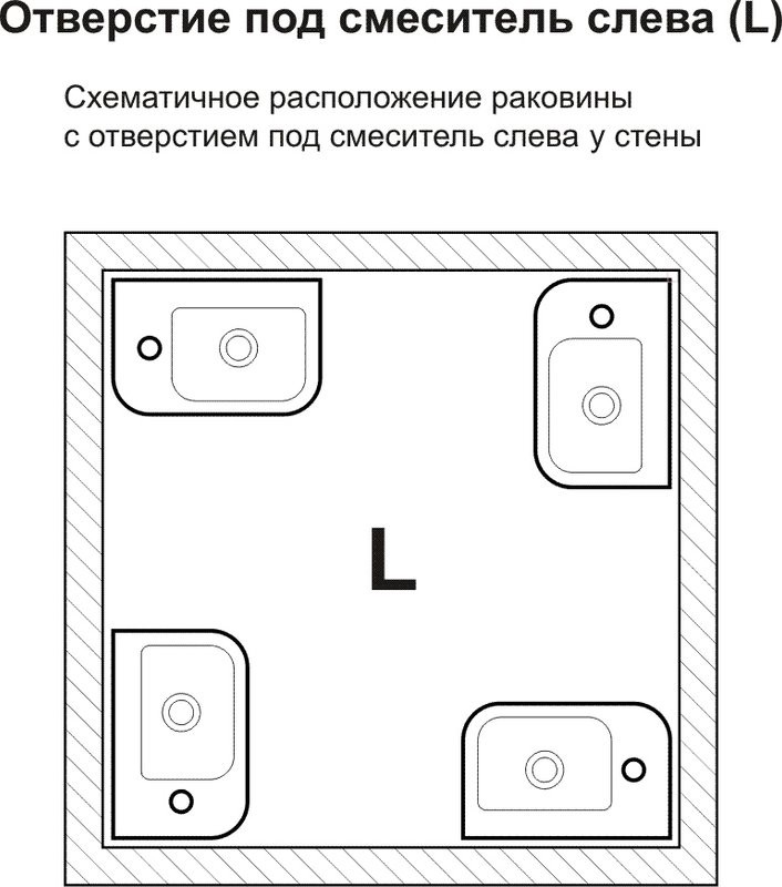 Комплект Раковина маленькая Lavinia Boho One 33310001L + Донный клапан Wellsee Drainage System 182134000 хром + Сифон 182103000 хром
