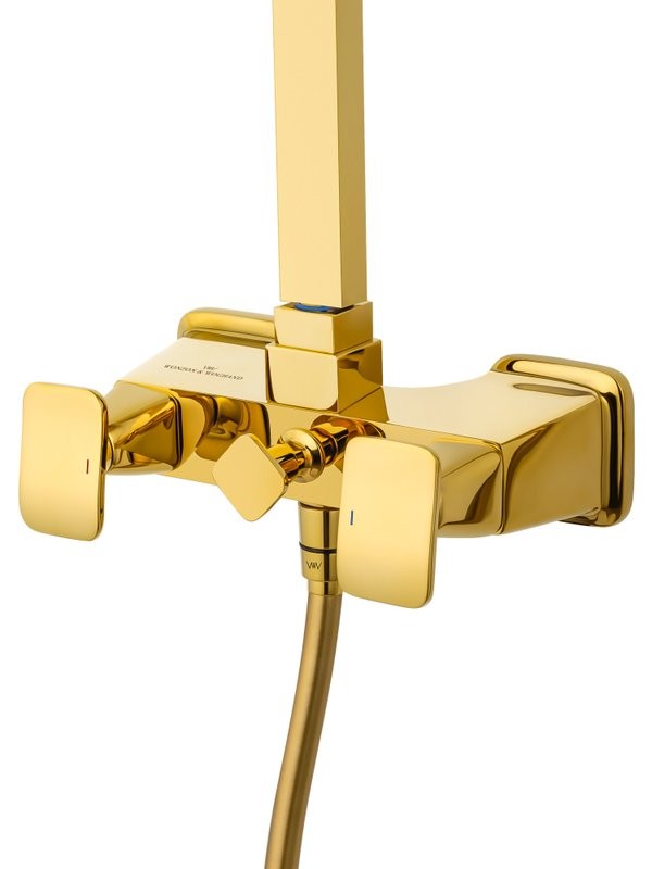 Душевой комплект Wonzon & Woghand Shakespeare WW-654602-DG темное золото