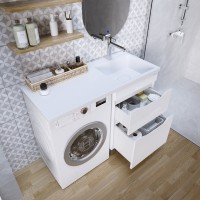 Раковина над стиральной машиной Grossman Камилла R 110 см