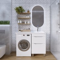 Раковина над стиральной машиной Grossman Камилла R 110 см