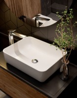 Смеситель для раковины высокий хром, AQUAme Como AQM6514CR Смеситель для раковины высокий хром, AQUAme Como AQM6514CR