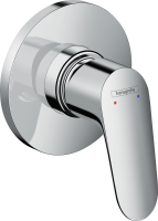 Встраиваемый смеситель для душа и ванны Hansgrohe Focus 31961000 С ВНУТРЕННЕЙ ЧАСТЬЮ 13620180, хром
