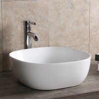 Накладная раковина Ceruttispa CR0077 41, белая