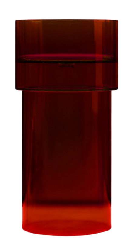 Раковина напольная Abber Kristall AT2701Rubin-H 45 красная, круглая