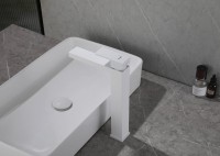 Смеситель для раковины Abber Daheim AF8211W матовый белый