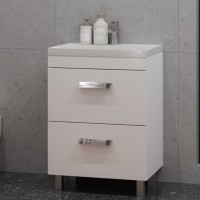 Тумба под раковину без столешницы Velvex Orlando 60 напольная, матовая белая