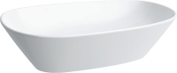 Накладная раковина Laufen Palomba 8.1680.2.000.112.1 52 белая, овальная