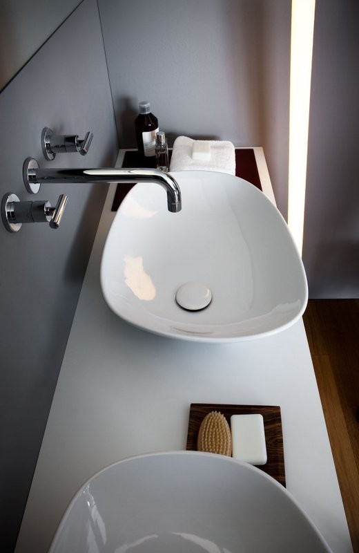 Накладная раковина Laufen Palomba 8.1680.2.000.112.1 52 белая, овальная