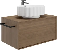 Накладная раковина KERAMA MARAZZI Conchiglia 51 матовая белая, овальная, фаянс