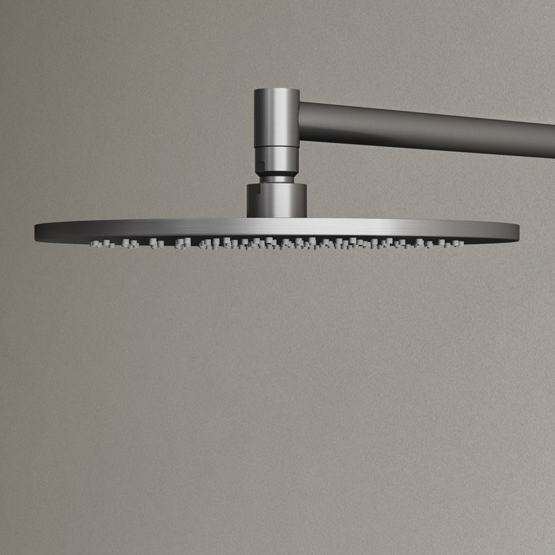 Душевой комплект Sancos Etna SC9010GG С ВНУТРЕННЕЙ ЧАСТЬЮ, вороненая сталь