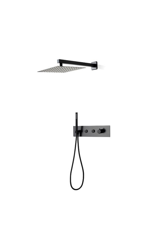 Душевой комплект Ceruttispa Velia B CT10399 черный