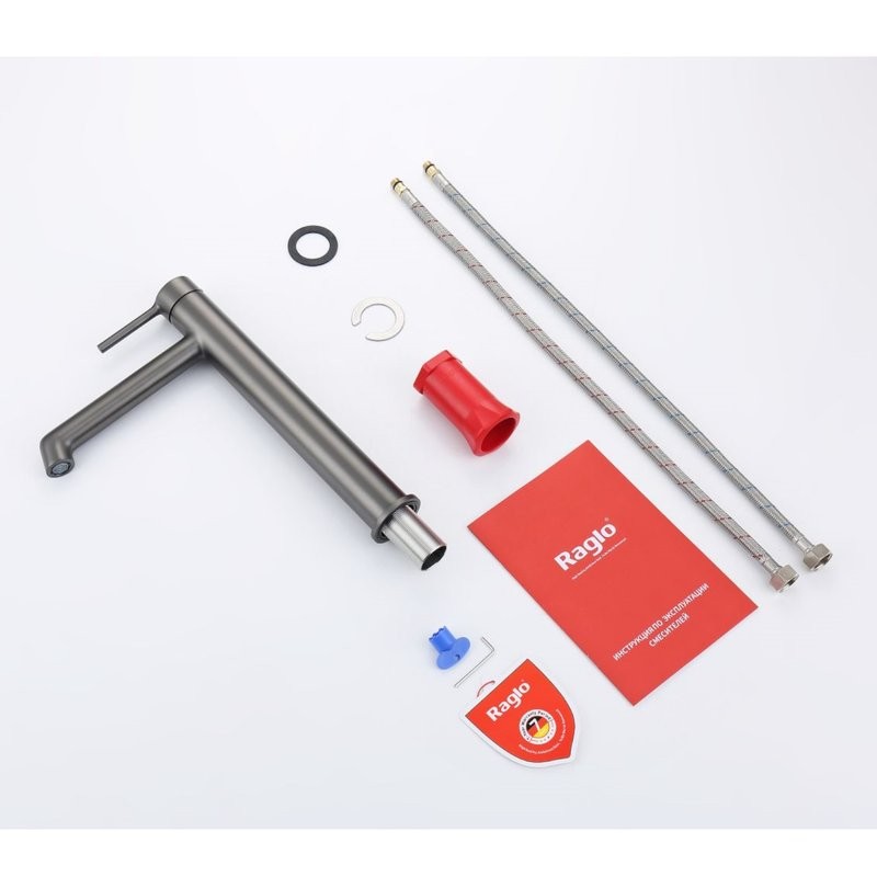 Смеситель для раковины Raglo R20.15.09, графит