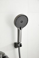 Смеситель с длинным изливом для ванны BELZ B713 B22713-3 оружейная сталь Смеситель с длинным изливом для ванны BELZ B713 B22713-3 оружейная сталь