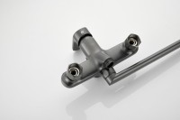 Смеситель с длинным изливом для ванны BELZ B713 B22713-3 оружейная сталь Смеситель с длинным изливом для ванны BELZ B713 B22713-3 оружейная сталь