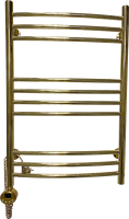 Полотенцесушитель электрический Domoterm Калипсо П10 50x80, золото, L