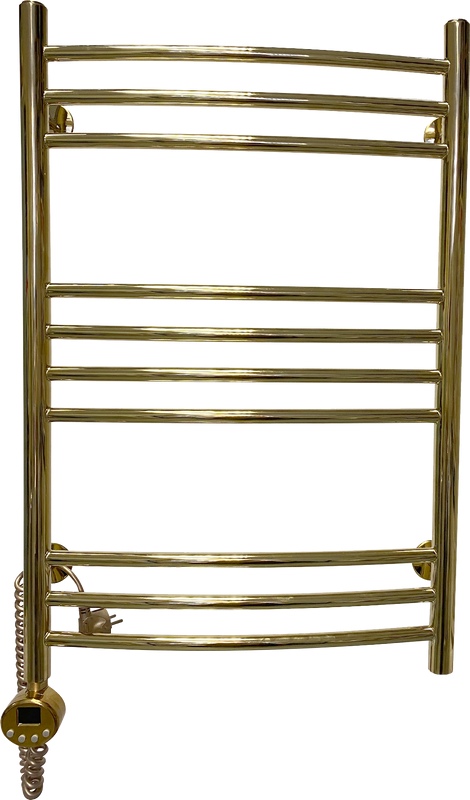 Полотенцесушитель электрический Domoterm Калипсо П10 50x80, золото, L