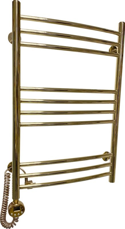 Полотенцесушитель электрический Domoterm Калипсо П10 50x80, золото, L