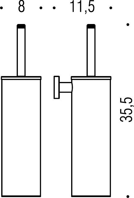 Ершик Colombo Design Basic В2707