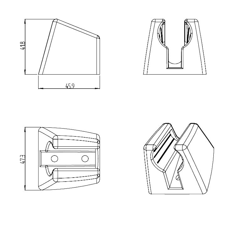 Настенный держатель Splendy AA221NPACR хром