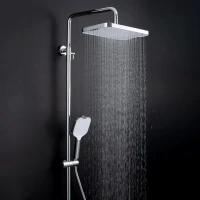 Душевая стойка Gappo G96 G2496-10 белая, хром