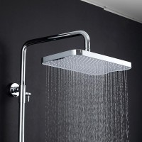 Душевая стойка Gappo G96 G2496-10 белая, хром