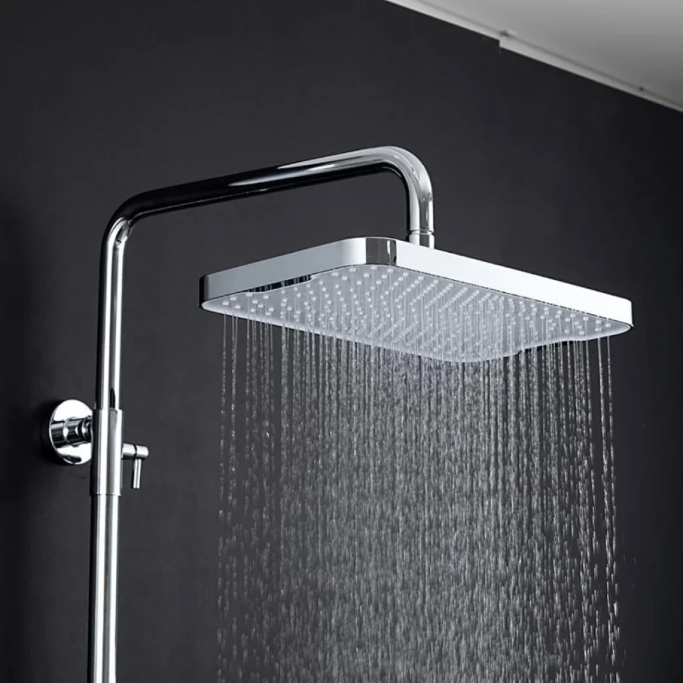 Душевая стойка Gappo G96 G2496-10 белая, хром