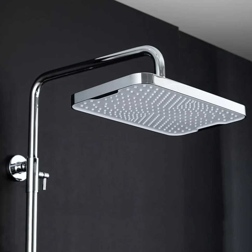 Душевая стойка Gappo G96 G2496-10 белая, хром