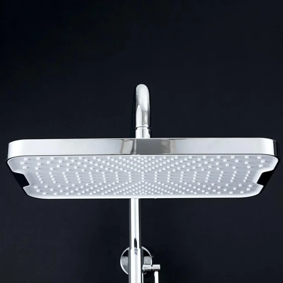 Душевая стойка Gappo G96 G2496-10 белая, хром