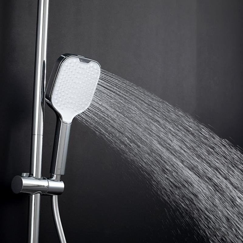 Душевая стойка Gappo G96 G2496-10 белая, хром