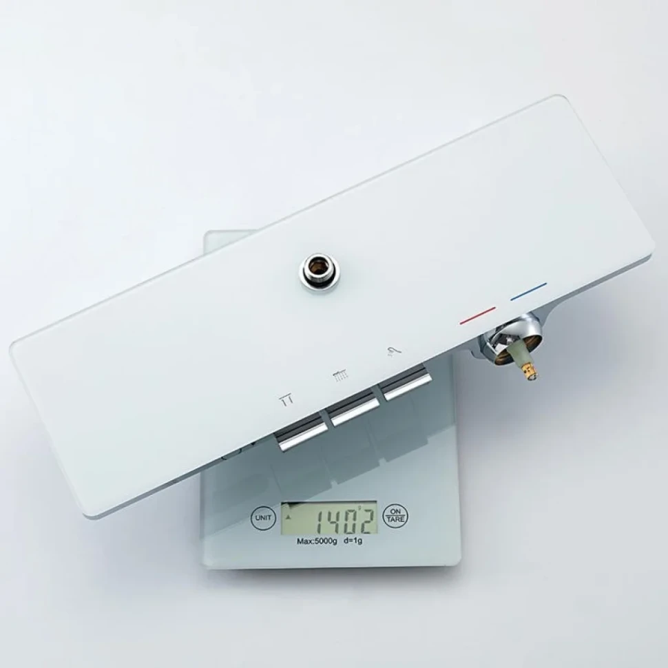 Душевая стойка Gappo G96 G2496-10 белая, хром
