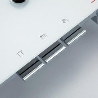 Душевая стойка Gappo G96 G2496-10 белая, хром