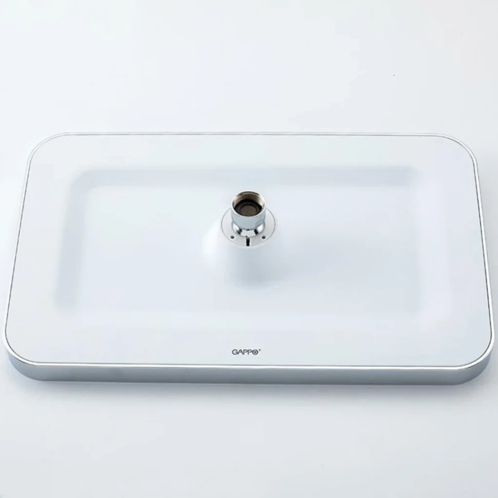 Душевая стойка Gappo G96 G2496-10 белая, хром