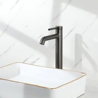 Смеситель для раковины Gappo G06-9 G1006-29 оружейная сталь Смеситель для раковины Gappo G06-9 G1006-29 оружейная сталь