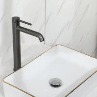 Смеситель для раковины Gappo G06-9 G1006-29 оружейная сталь Смеситель для раковины Gappo G06-9 G1006-29 оружейная сталь