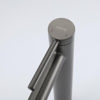 Смеситель для раковины Gappo G06-9 G1006-29 оружейная сталь