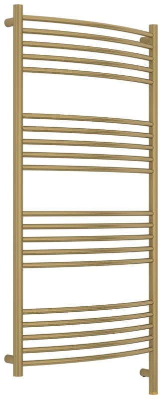 Полотенцесушитель электрический Сунержа Богема 3.1 32-6003-1260 130x65 см, подключение справа, золотой шелк, лесенка