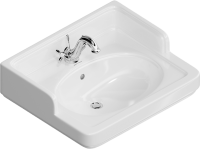 Тумба с раковиной KERAMA MARAZZI Pompei 60 напольная, с 2 ящиками, глянцевая черная