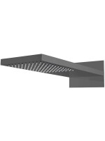 Верхний душ Boheme Fusion 419-SGM С ВНУТРЕННЕЙ ЧАСТЬЮ, глянцевый графит Верхний душ Boheme Fusion 419-SGM С ВНУТРЕННЕЙ ЧАСТЬЮ, глянцевый графит