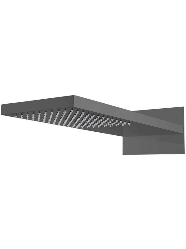 Верхний душ Boheme Fusion 419-SGM С ВНУТРЕННЕЙ ЧАСТЬЮ, глянцевый графит