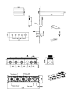 Душевой комплект Boheme Fusion 131-CB С ВНУТРЕННЕЙ ЧАСТЬЮ, copper brushed