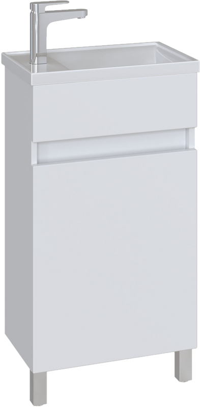 Тумба под раковину SanStar Квадро 45 напольная, белая