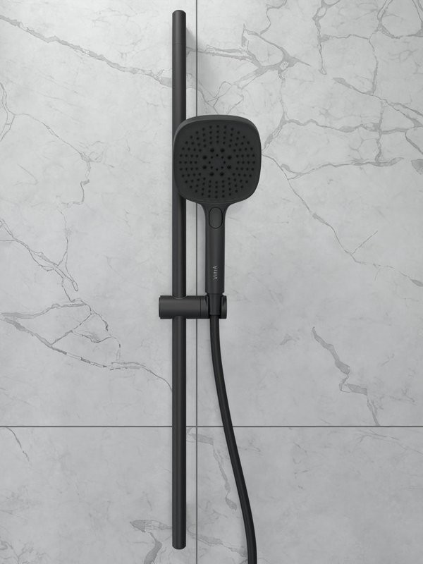 Душевой гарнитур VitrA Core Square A4591736EXP матовый черный