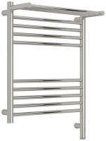 Полотенцесушитель электрический Сунержа Богема 3.1 00-6007-6050 70x55 см, подключение справа, без покрытия, лесенка, с полкой