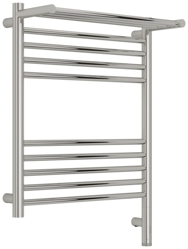 Полотенцесушитель электрический Сунержа Богема 3.1 00-6007-6050 70x55 см, подключение справа, без покрытия, лесенка, с полкой