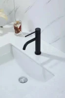 Смеситель для раковины Frap H807-6 F10807-6 черный Смеситель для раковины Frap H807-6 F10807-6 черный