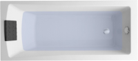 Акриловая ванна Lavinia Boho One 150x70 см, встраиваемая, белая, с каркасом, с подголовником