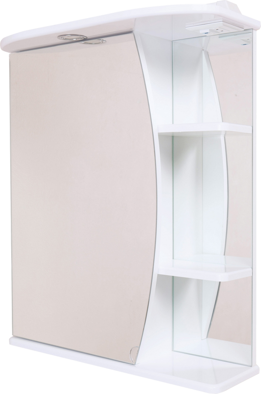 Зеркало-шкаф Onika Луна L 55 с подсветкой